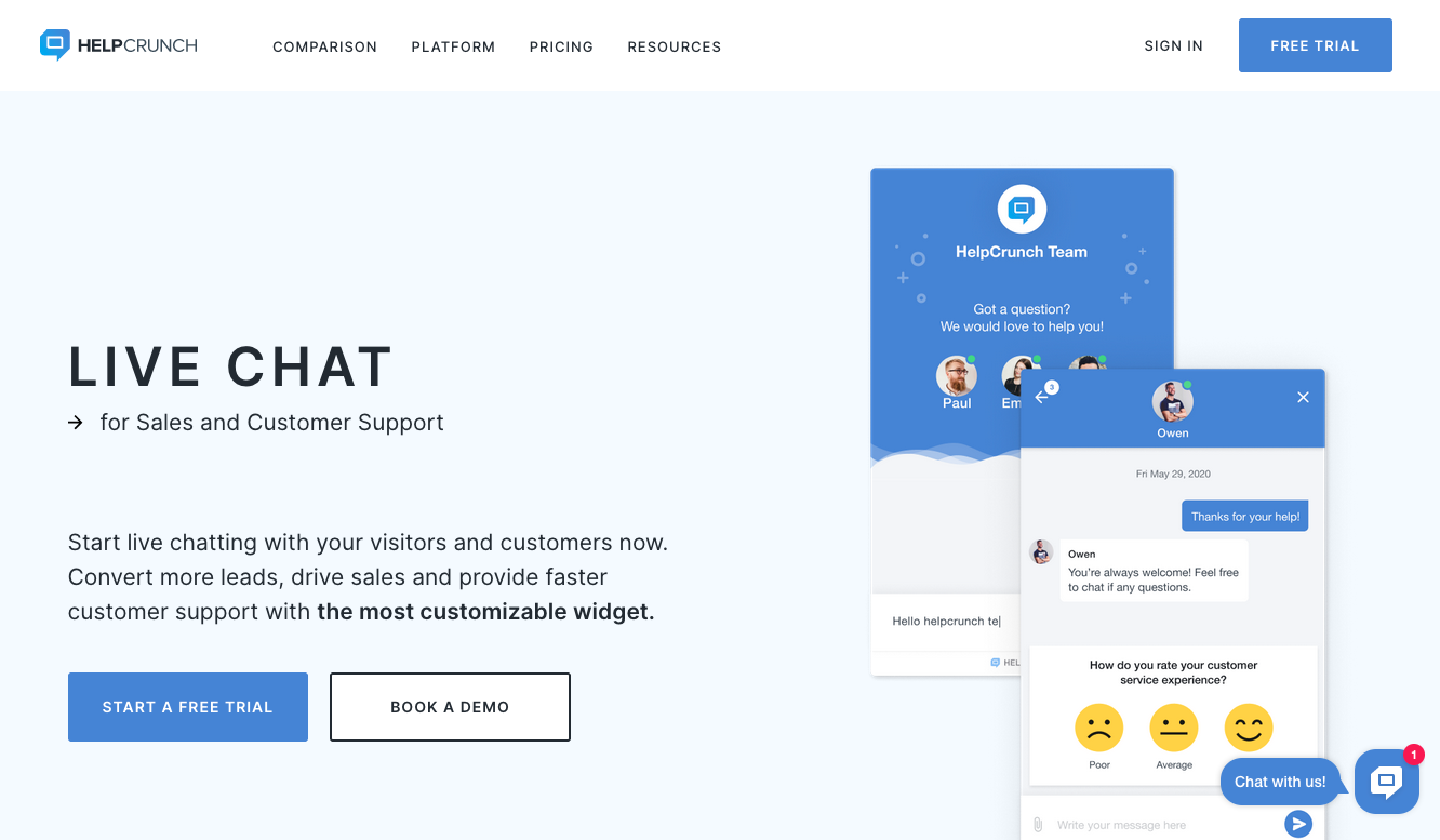 helpcrunch HelpCrunch