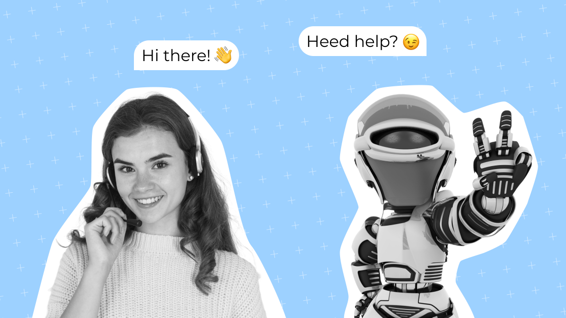 live-chat-vs-chatbot-en Live chat vs chatbot cover image